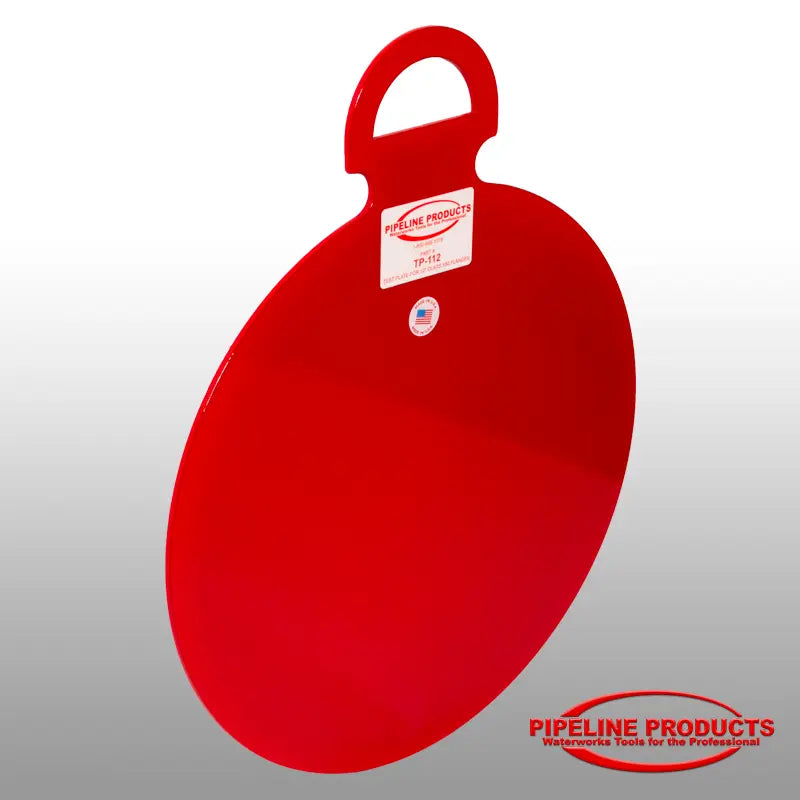 TP-112 - 12" class 150 flange test plate - 3/16" 4130 steel Pipeline Products