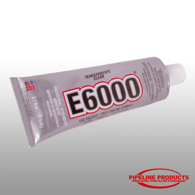 E-6000 - Adhesive for FIBERPLAS® - 3.7 fl. oz. - Tube Pipeline Products