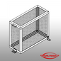 BFE-100-PC - 1" Backflow enclosure (12W X 30L X 24H) - Powder coat prime & color