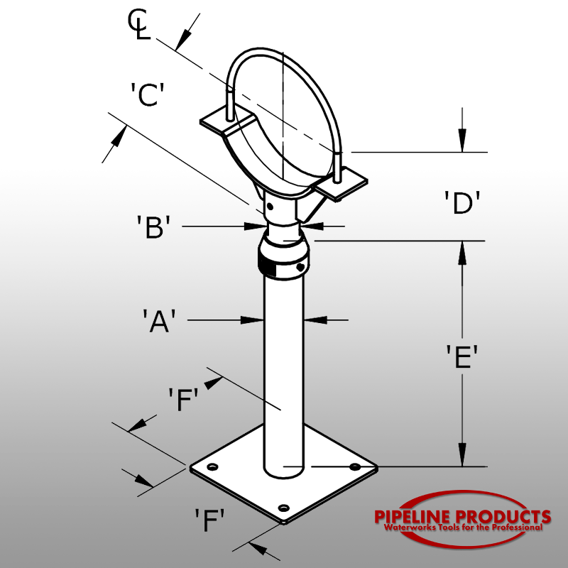 U-BOLT SUPPORT