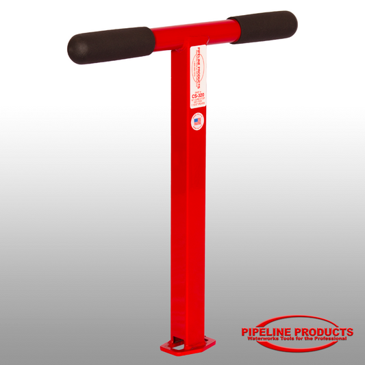CS-320 - Curb stop wrench - 1-1/2" & 2" - 18" long