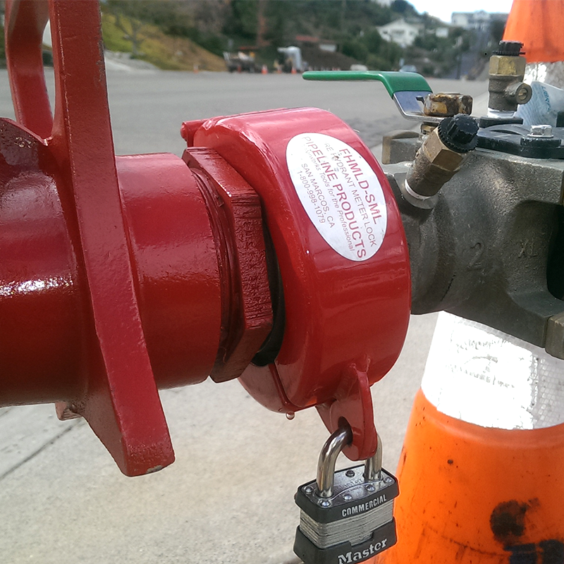 FHMLD-SML - Fire hydrant meter locking device - Small