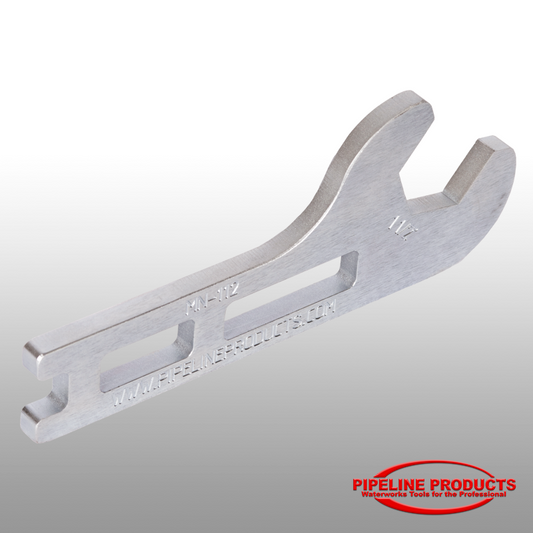 MN-112 - 1-1/2" Meter nut wrench - Zinc plated