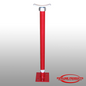 PS-150-S - Saddle mount top - Zinc plated, 1-1/2" base riser - Powder Coated Red