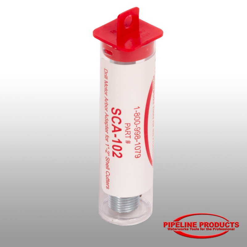 SCA-102 - Drill holder for 1" through 2" shell cutter - Fits PD-38 & PD-38CA