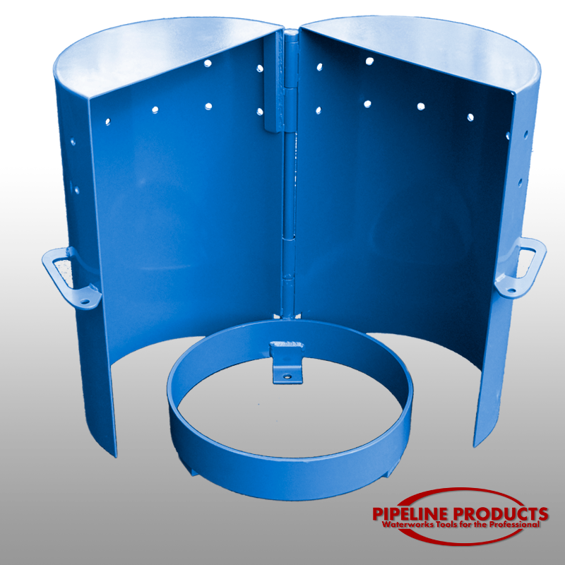 VCDD-2436 - 24" dia. x 36" air vac cover with double door