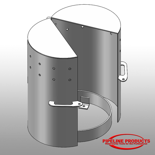 VCDD-3042 - 30" dia. x 42" air vac cover with double door