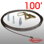 WW-500-100 - Waterline replacement kit with 100' long pulling cable